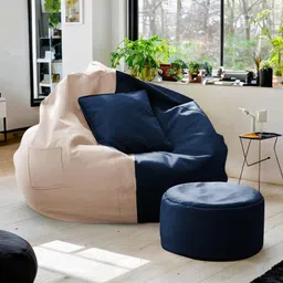 m easy craft 4XL Tear Drop Bean Bag Cover(Without Beans)-picture-41