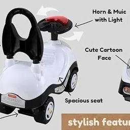 joyride Baby Fun Rider Ride On | Rider for Kids| Boys| Girls Age Group 1 to 3 Years Push Rideons & Wagons Non Battery Operated Ride On image 2