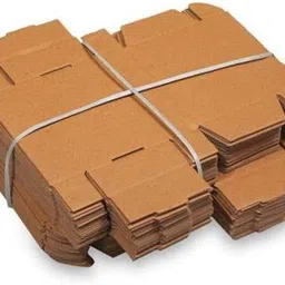 grow packing solution Self-Locking Box Cardboard (25 Boxes) 7 x 7 x 2 Inches 3 ply Cartoon Box For Packing, Moving, Shipping, Packaging Box image 5