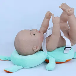 sbts Combo of Baby Infants Head,Back Protector & Safety Helmet with Straps (Set of 2) image 4