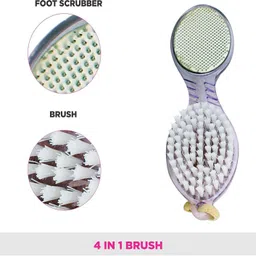 technosavvy 4 in 1 foot pedicure brush image 2