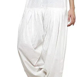 kanna fabric Cotton Blend Solid Patiala image 1