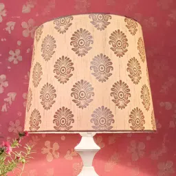 vk lampshade industry Table Shade with Golden butti-picture-28