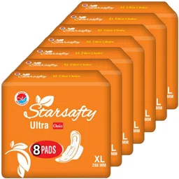 dm starsafty Ultra Choice with wings Size XL 280 mm-56 Sanitary Pad-picture-39