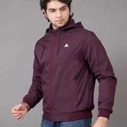 sovian Men Solid Casual Jacket image 2