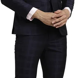 turtle Men Two Piece Checkered Suit image 4