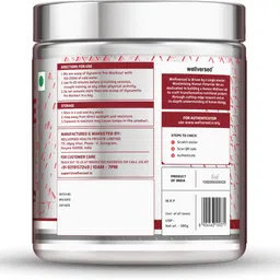 wellversed dynamite Pre-Workout Caffeine Free (15 Servings) | For Late Evening & Night Workouts Pre Workout image 3