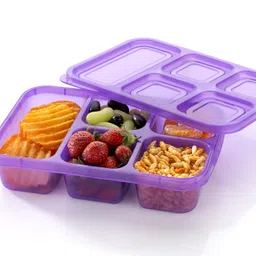 2mech Snack Box Containers 5 Compartment Lunchables Containers for Kids/Adults 1 Containers Lunch Box-picture-10