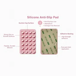 ckm Mobile Silicone Suction Grip, Strong Adhesive, Universal for iPhone & Android Mobile Holder image 2