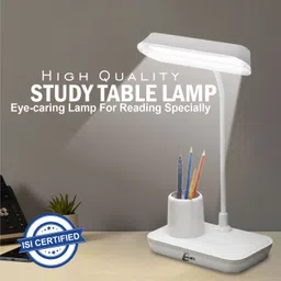 mhax Rechargeable LED Lamp with Pen Stand Adjustable Brightnes 6 hrs Emergency Light 6 hrs Lantern Emergency Light image 5