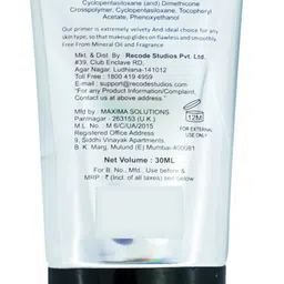 recode Ace of Base Mattifying Makeup Primer - 30 ml Primer- 30 ml image 2