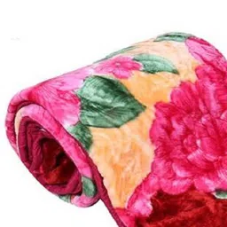 swikon star Floral Double Mink Blanket for Heavy Winter image 2