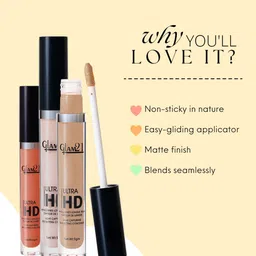 GLAM21 Ultra HD Light Capturing Self Setting Liquid Concealer 5g - Sand 04 image 5