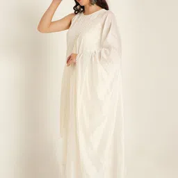 Shopping Queen Ethnic Motifs Embroidered Kurta With Palazzos & Dupatta image 2