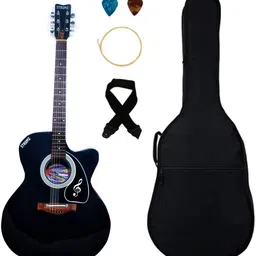 strumz 265 Venus Acoustic Guitar Linden Wood Rosewood Right Hand Orientation-picture-32