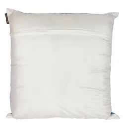 romee White Velvet Floral 24x24 inches Cushion Cover (2Pc) image 3