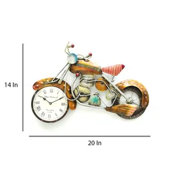 ons interior industry Multicolor Iron Analog Wall Clock image 3