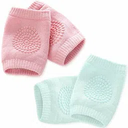 sbts Breathable Comfortable Knee Cap for Kids_498 Multicolor Baby Knee Pads image 1