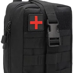 KRAPTICK Medical Molle Pouch | Tactical First Aid Kit Bag | Military Emergency Medical Pouch | Waterproof & Durable Trauma Kit | Compact Molle Medic Bag for Outdoor-picture-42