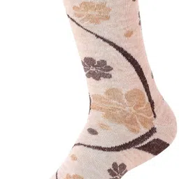 vapindia Women Self Design, Graphic Print, Printed Mid-Calf/Crew image 2