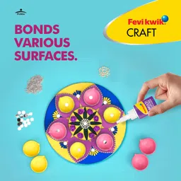 fevikwik Craft 6g | Instant glue for crafting & projects | Multi surface application image 3