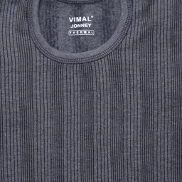 mack jonney VIMAL JONNEY Infant Kids Pack Of 2 Striped Cotton Thermal Tops image 2