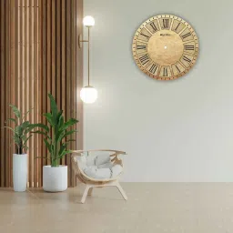 olive tree 12 Inches Classic Wooden Clock image 1