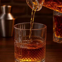 b7 creations Crystal Whiskey Glass Set Glass Water/Juice Glassv Glass Set Whisky Glass-picture-20