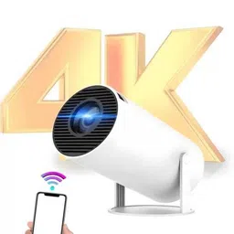 Omex 4K Android Dual Band WiFi6G (260 ANSI) Netflix Prime Hotstar Auto Keystone (4000 lm) Portable Projector-picture-15