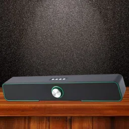 GUGGU Bluetooth Soundbar Speaker with Dynamic Bass, for All SmartPhone/TV/Laptop V121 20 W Bluetooth Laptop/Desktop Speaker-picture-30