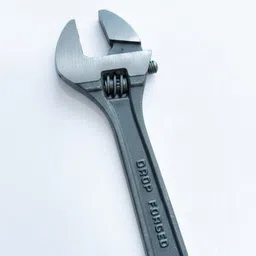 taparia 1014 TAPARIA-6'' Adjustable Wrench Single Sided Combination Wrench image 2