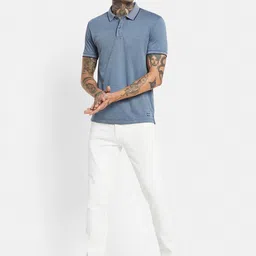 Octave Polo Collar Cotton T-shirt image 4