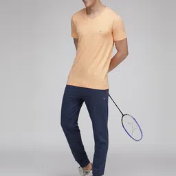 SPORTO V Neck Short Sleeves Regular Fit Cotton T-shirt image 4