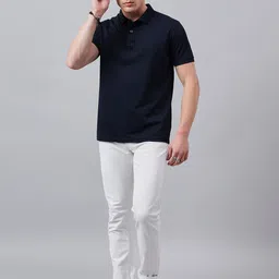 98 Degree North Polo Collar Cotton T-shirt image 3