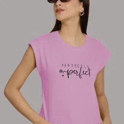 Friskers Typography Printed Extended Sleeves Pure Cotton Regular T-shirt image 3