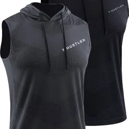 t-hustler Pack of 2 Men Vest-picture-20