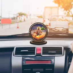 ar creative Hanuman Ji Car Dashboard Idol, God Statue For Car, Home, Office Decorative Showpiece - 7.62 cm image 2