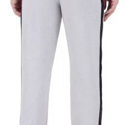 kiba retail Men Striped Grey Track Pants image 3