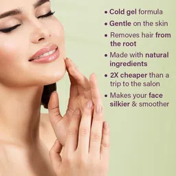 Hilary Rhoda One Go Facial Wax Strips With 2-Pcs Finish Wipes -Chamomile - 20 Strips image 2