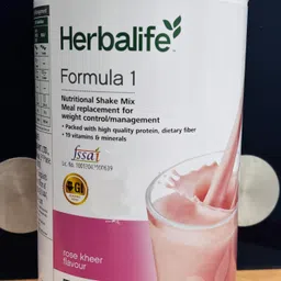 herbalife Formula 1 Nutritional Shake Mix Rose Kheer flavor 750GM Protein Shake-picture-37