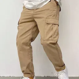 leriya fashion Men Cargos image 3