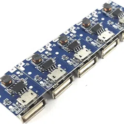 5 Pics Step Up Power Bank 5V Charger Circuit Module With Micro USB and USB 2.0 Socket Power Supply Electronic Hobby Kit-image-18