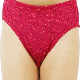 ladyland Pack of 3 Women Hipster Dark Blue, Red, Grey Panty image 4