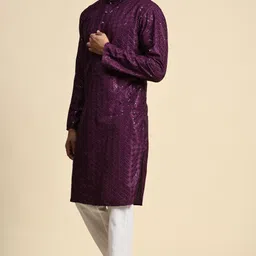 pro ethic Men Cotton Blend Kurta Pyjama Set image 5
