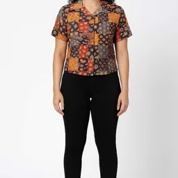 trustrow Women Relaxed Fit Fit Solid Casual Shirt-picture-10