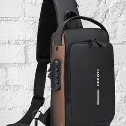 ProArch WomenBuzz Crossbody Massenger Bag Shoulder Strap With with Lock USB Charging Waist bag-picture-37