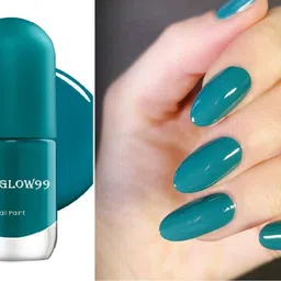 gulglow99 One Coat Nail Polish Matte Nail Polish for Women ASTRO GREEN image 1