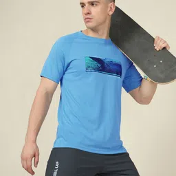 Technosport Graphic Printed Rapid Dry Technology Slim Fit Active T-shirt-picture-29