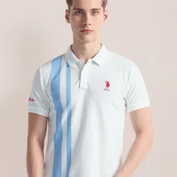 U.S. Polo Assn. Polo Collar Cotton Slim Fit T-shirt image 2