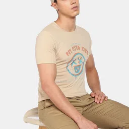 Flying Machine Slim Fit Graphic Print T-Shirt-picture-14